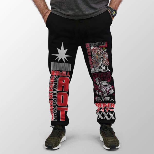 Anime Armored Titan Attack On Titan Streetwear Sweatpants