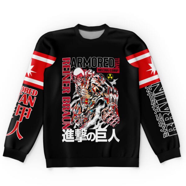 Anime Armored Titan Attack On Titan Streetwear Sweatshirt