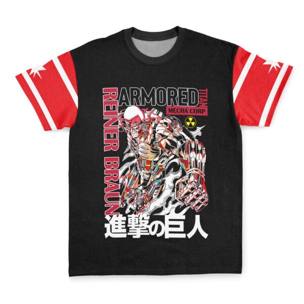 Anime Armored Titan Attack On Titan Streetwear Tshirt