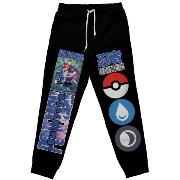 Ash Greninja Pokemon Streetwear Sweatpants