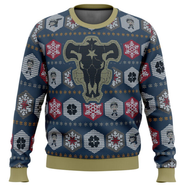 Anime Asta Black Clover Ugly Christmas Sweater