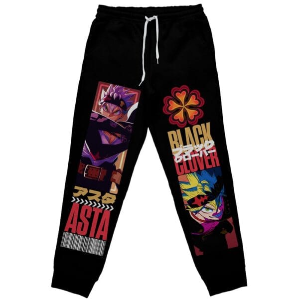 Asta V3 Black Clover Streetwear Sweatpants