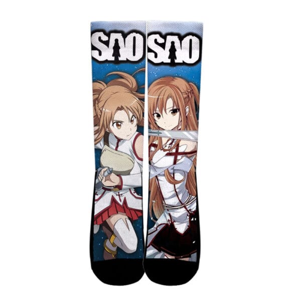 Anime Asuna Socks Sword Art Online Custom Anime Socks