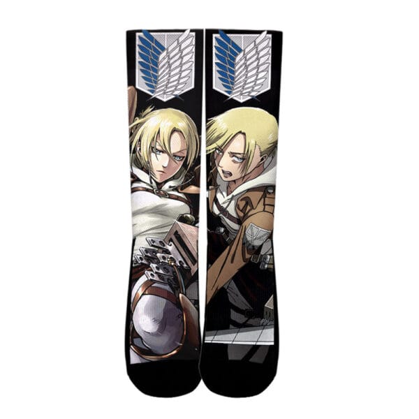 Attack On Titan Annie Leonhart Custom Anime Socks