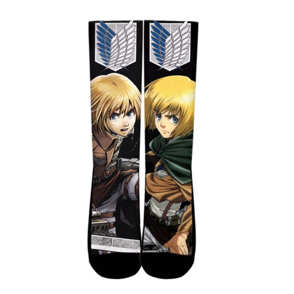 Attack On Titan Armin Arlert Custom Anime Socks