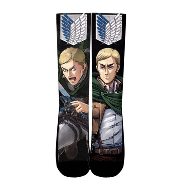 Anime Attack On Titan Erwin Smith Custom Anime Socks