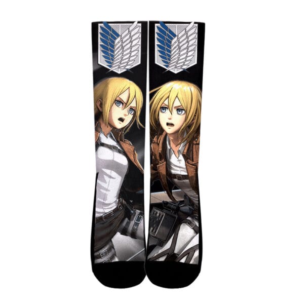 Attack On Titan Historia Reiss Custom Anime Socks