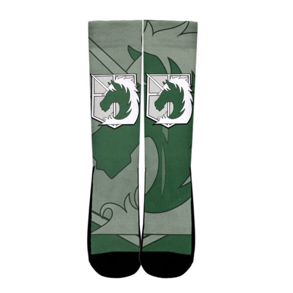 Attack On Titan Military Police Custom Anime Socks