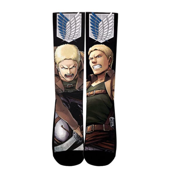 Anime Attack On Titan Reiner Braun Custom Anime Socks