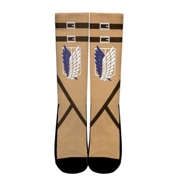 Attack On Titan Scout Socks Symbol Shingeki Kyojin Socks Anime