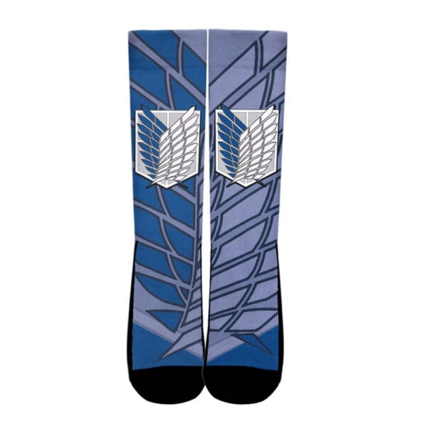 Attack On Titan Survey Corps Custom Anime Socks