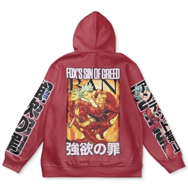 Anime Ban Seven Deadly Sins Streetwear Hoodie