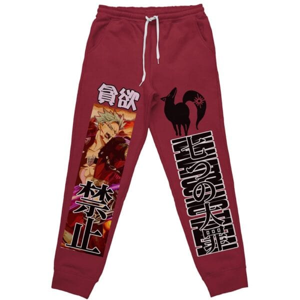 Ban Seven Deadly Sins Streetwear Sweatpants 2