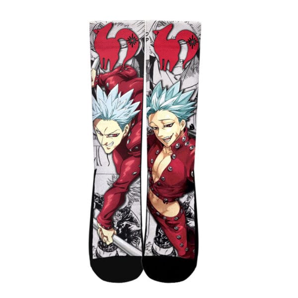 Ban Socks Seven Deadly Sins Custom Anime Socks Mix Manga