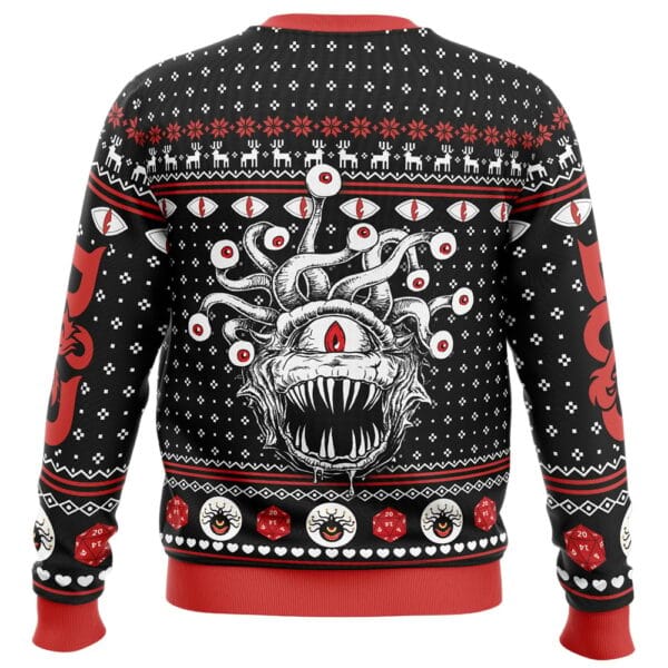 Beholder Dungeons And Dragons Ugly Christmas Sweater