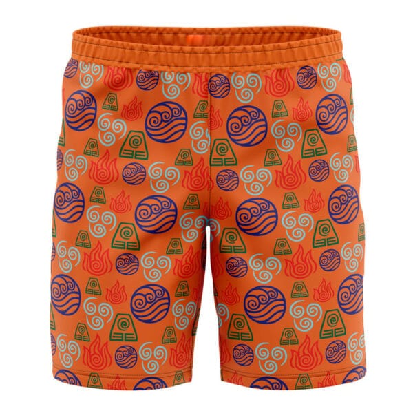 Bending Elements Avatar Board Shorts Swim Trunks