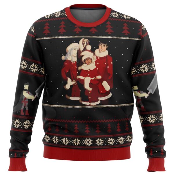 Anime Berserk Holiday Ugly Christmas Sweater