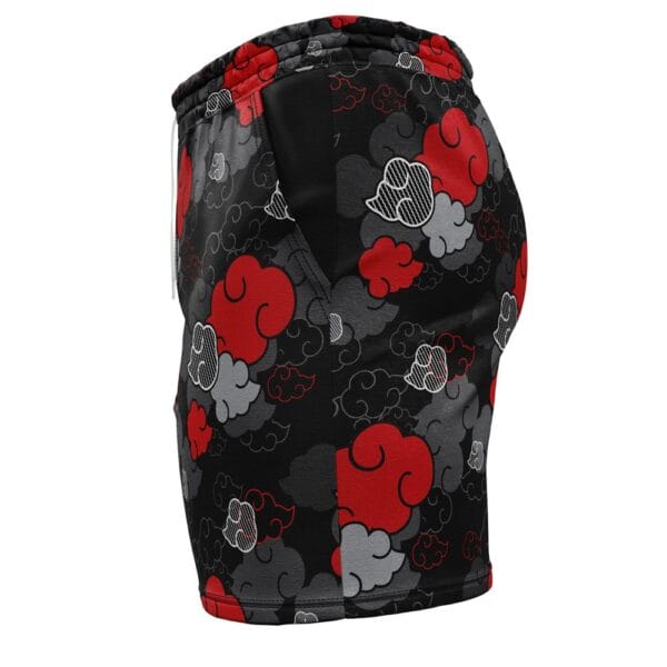 Anime Black Aloha Akatsuki Naruto Gym Shorts Anime