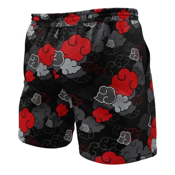 Anime Black Aloha Akatsuki Naruto Gym Shorts Anime