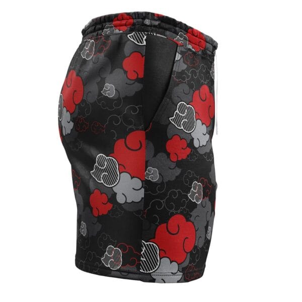 Anime Black Aloha Akatsuki Naruto Gym Shorts Anime