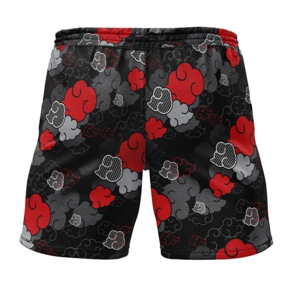 Anime Black Aloha Akatsuki Naruto Gym Shorts Anime