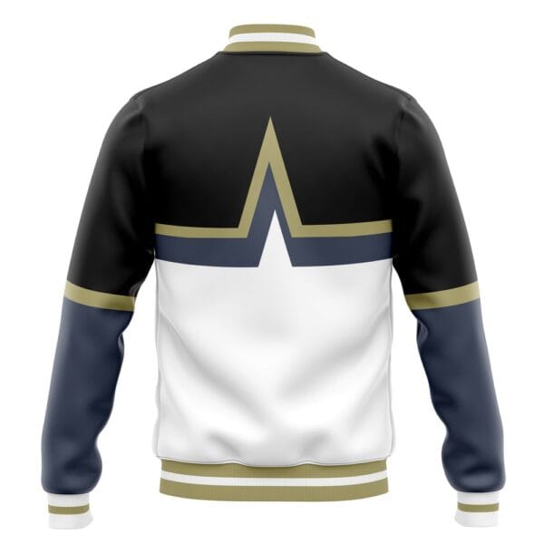 Anime Black Bulls Black Clover Varsity Jacket