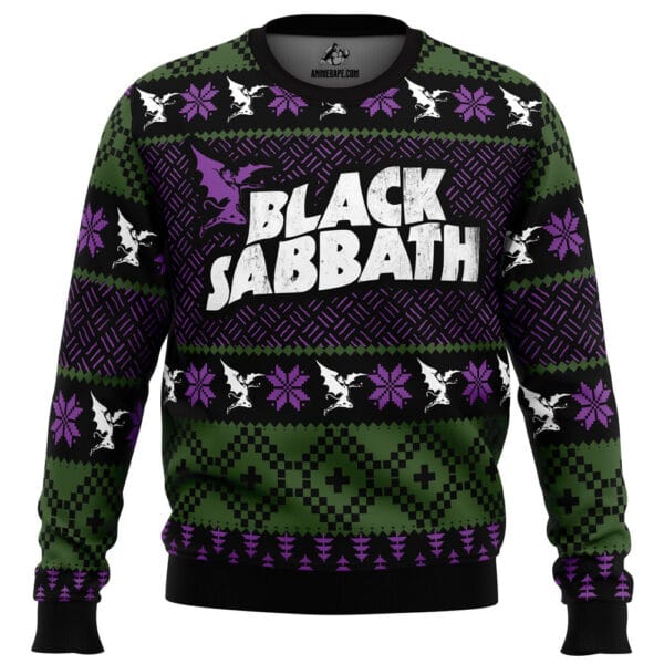 Black Sabbath Ugly Christmas Sweater