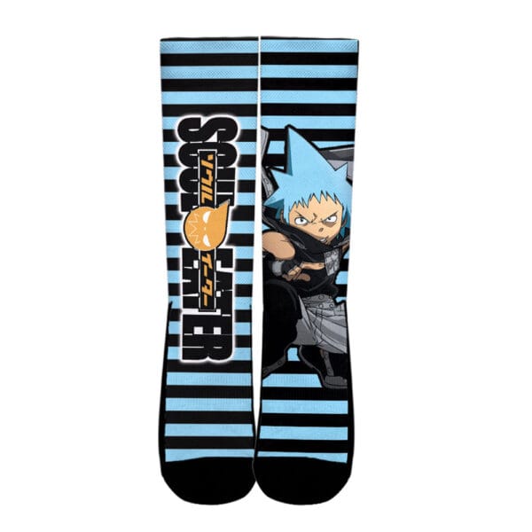 Black Star Socks Soul Eater Custom Anime Socks