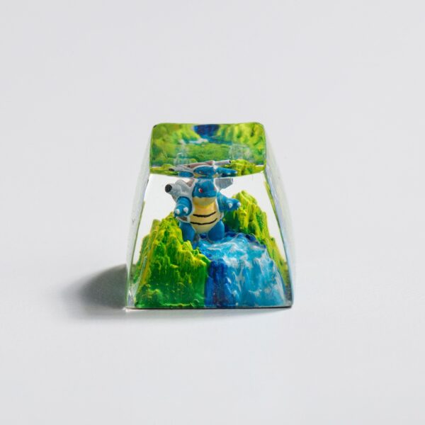 Blastoise Pokemon Artisan Keycap