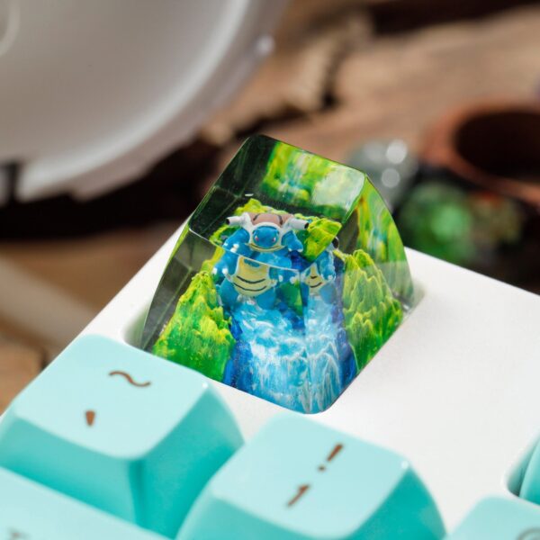 Blastoise Pokemon Artisan Keycap