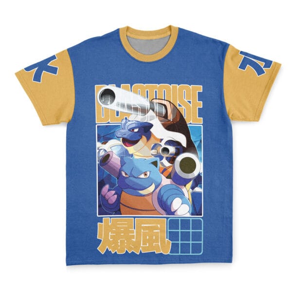 Blastoise Pokemon Streetwear T Shirt