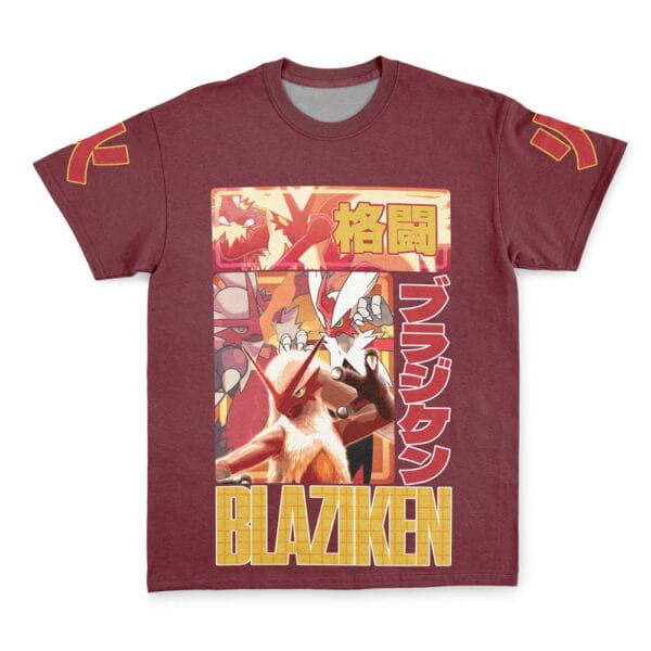 Blaziken Pokemon Streetwear T Shirt