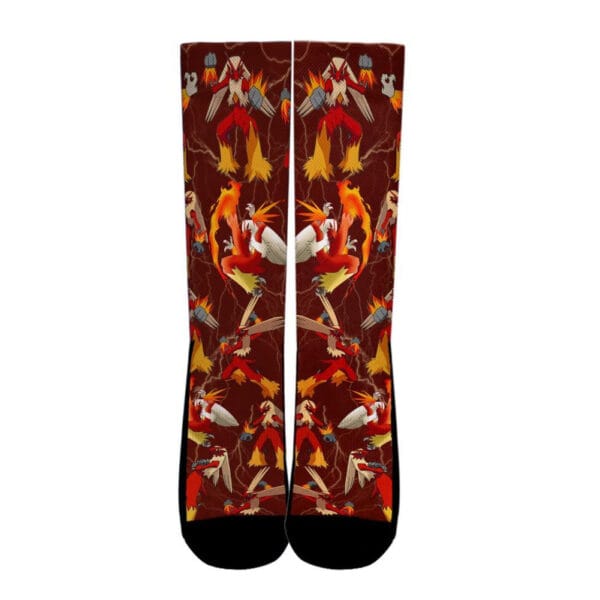 Blaziken Socks Costume Pokemon Anime Socks Pattern