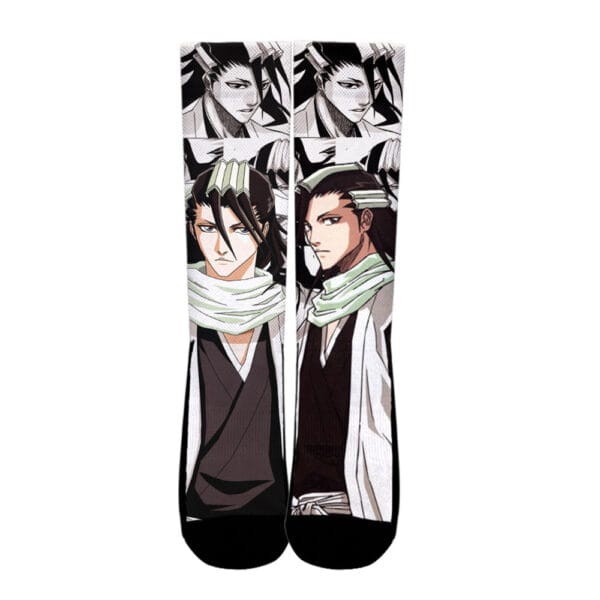 Anime Bleach Byakuya Kuchiki Socks Custom For Anime Fans Ntt1608 Anime