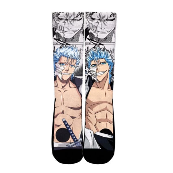 Anime Bleach Grimmjow Jaegerjaquez Socks Custom For Anime Fans Ntt1608