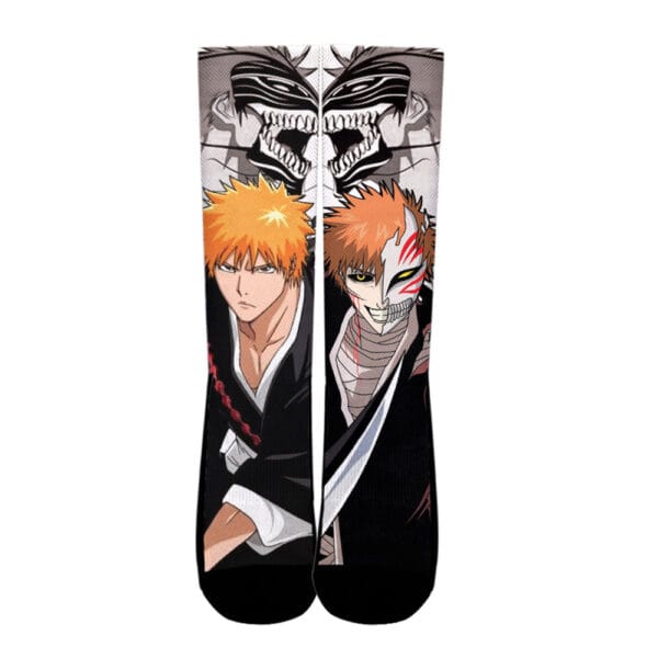 Anime Bleach Ichigo Kurosaki Socks Custom For Anime Fans Ntt1608