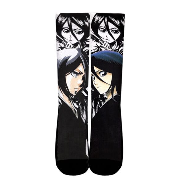 Anime Bleach Rukia Kuchiki Socks Custom For Anime Fans Ntt1608 Anime