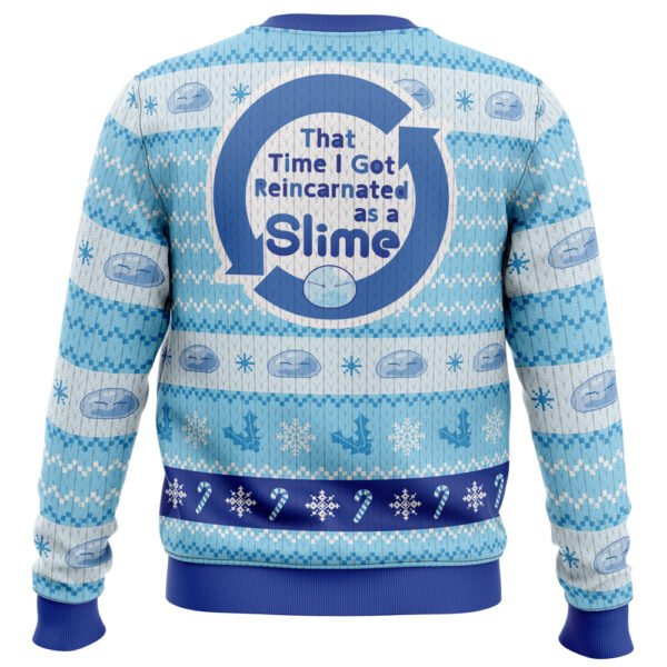 Anime Blue Christmas That Time I Got Reincarnated As A Slime Christmas Sweater