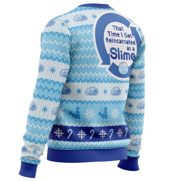 Anime Blue Christmas That Time I Got Reincarnated As A Slime Christmas Sweater