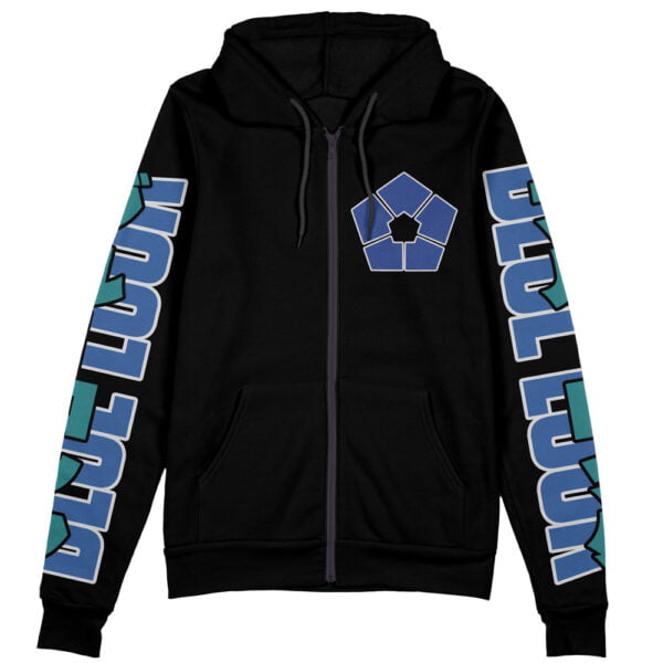 Blue Lock Streetwear Zip Hoodie Jacket