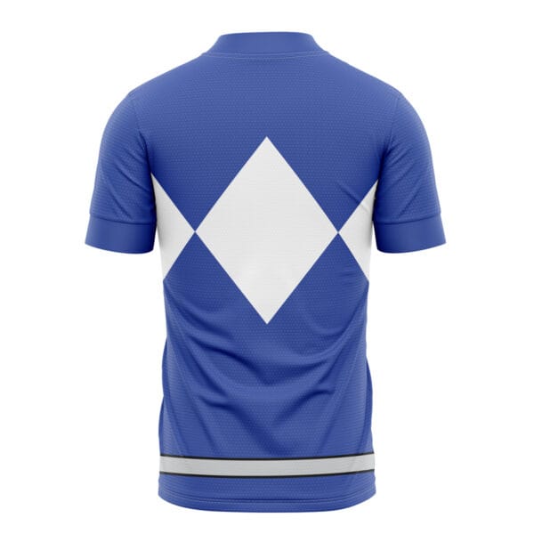 Blue Ranger Mighty Morphin Power Rangers Soccer Jersey