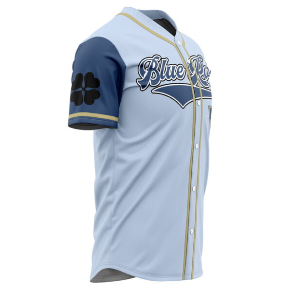 Blue Roses Black Clover Baseball Jersey