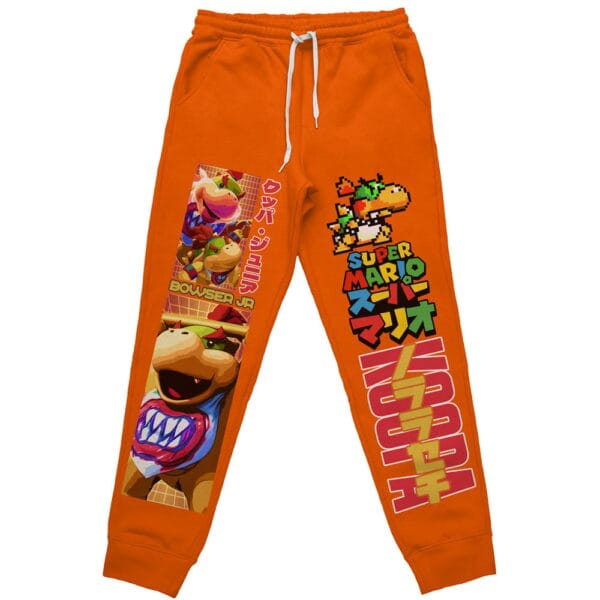 Bowser Jr Super Mario Streetwear Sweatpants