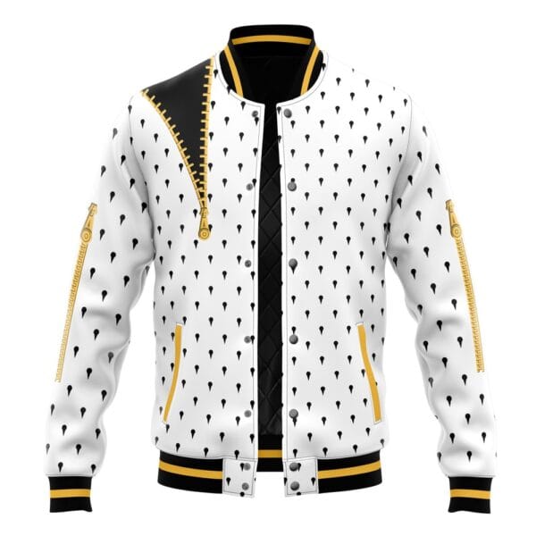 Anime Bruno Bucciarati Pattern Jojos Bizarre Adventure Varsity Jacket Anime