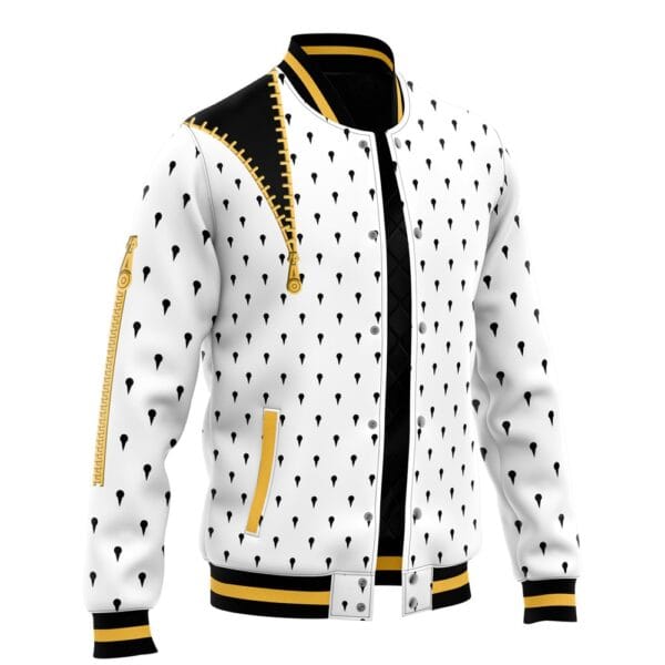 Anime Bruno Bucciarati Pattern Jojos Bizarre Adventure Varsity Jacket 2 Anime