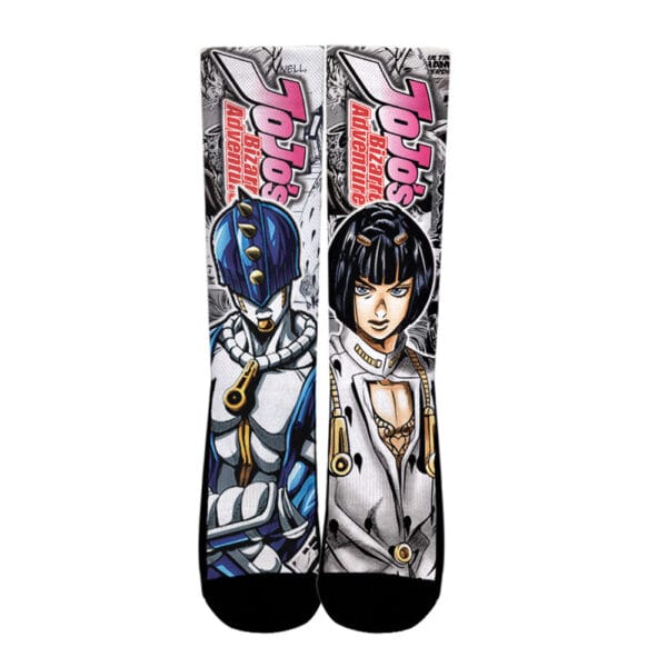 Anime Bruno Bucciarati Socks Jojos Bizarre Adventure Custom Anime Socks