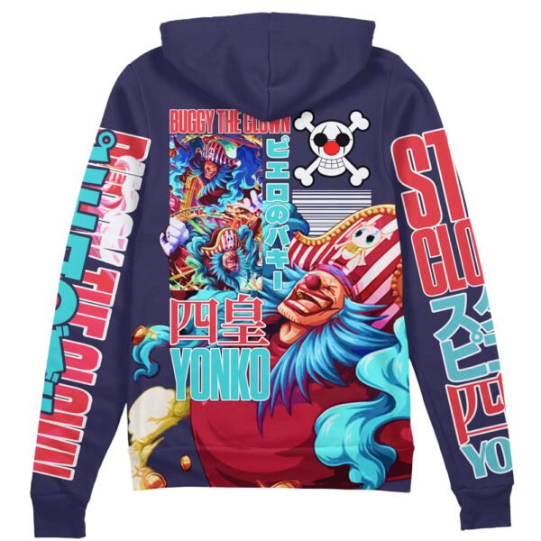 Buggy One Piece Streetwear Zip Hoodie Jacket