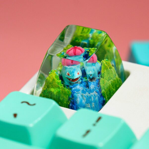 Bulbasaur Pokemon Artisan Keycap