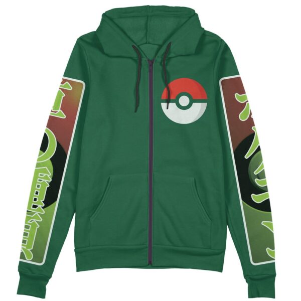 Bulbasaur Pokemon Streetwear Zip Hoodie Jacket