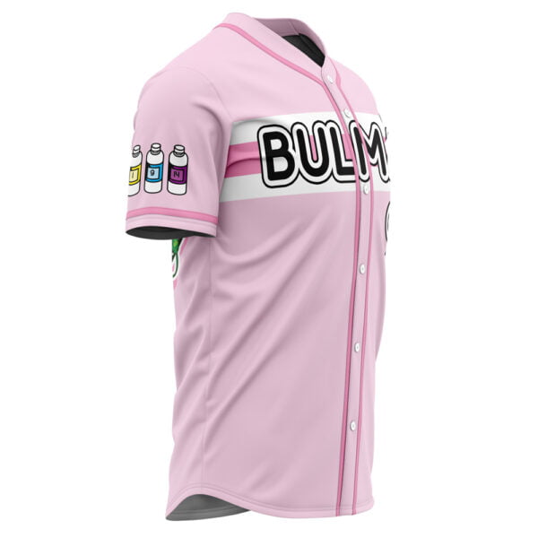 Bulma Pink Dragon Ball Z Baseball Jersey